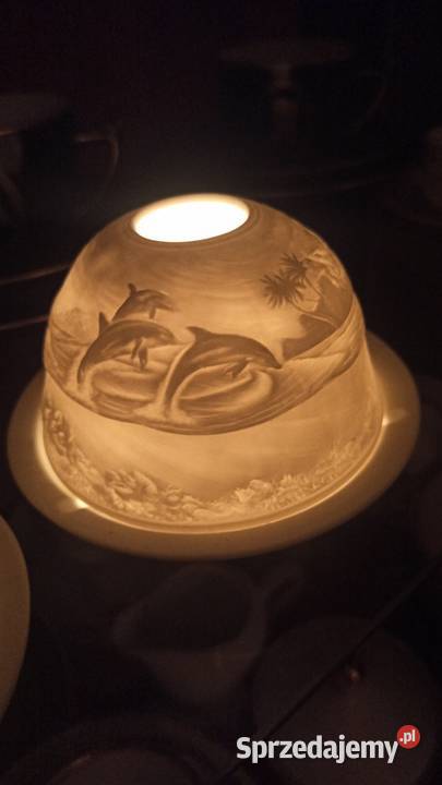 Lampeczka na t light Z delfinami
