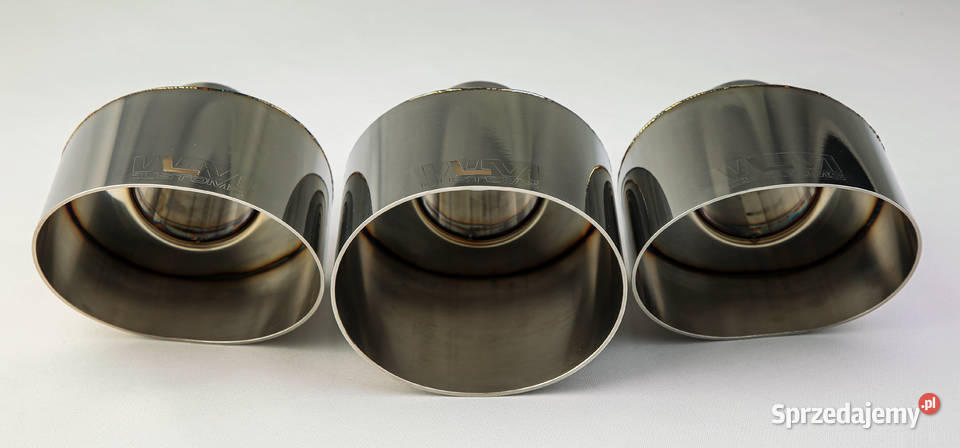 Końcówka wydechu tłumika owalna owal stal Hecznarowice