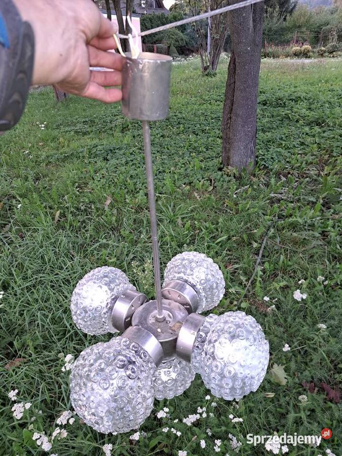 Retro lampa wiszaca z 60 lat firmy Kamenick enov sprzedam