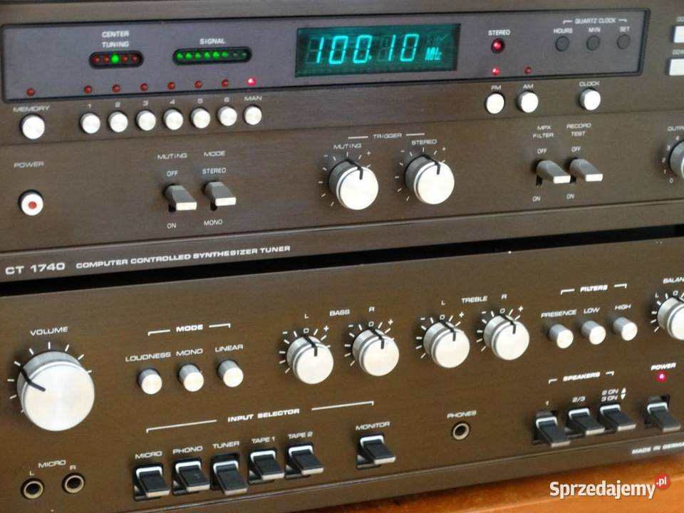 Wzmacniacz z radiem Dual Vintage WYSYŁKA podkarpackie Jasło sprzedam