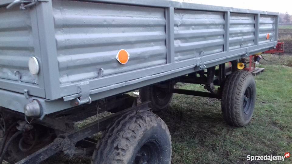 przyczepa rolnicza autosan D732 koła balonowe
