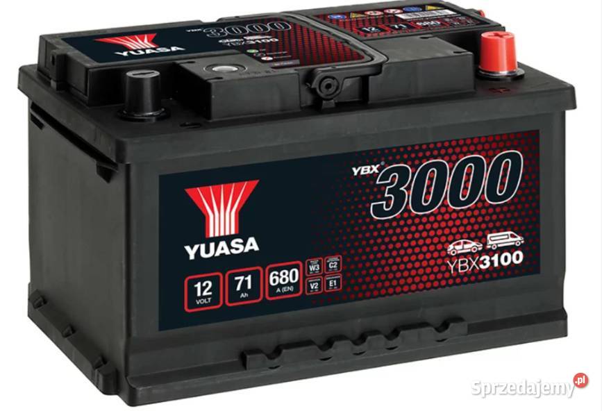 Akumulator Yuasa Standard 12V 71Ah 680A Prawy Pruszków
