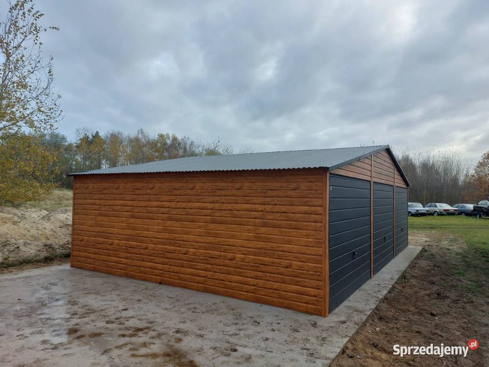 Garaż 9x6 Premium MOCNY złoty dąb CAŁA POLSKA Poznań