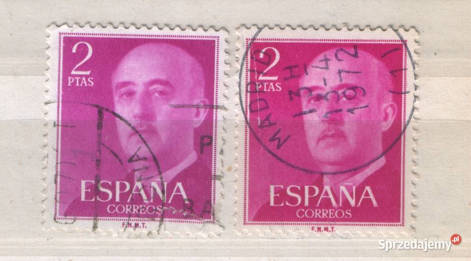 Zn Hiszpania Mi 1051a b kas 1955 śląskie Gliwice