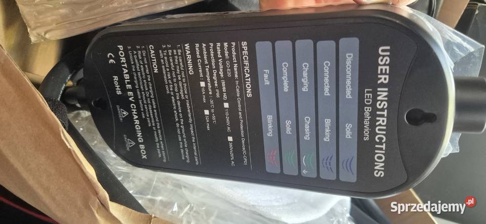 Ładowarka do samochodu elektrycznego Sieradz