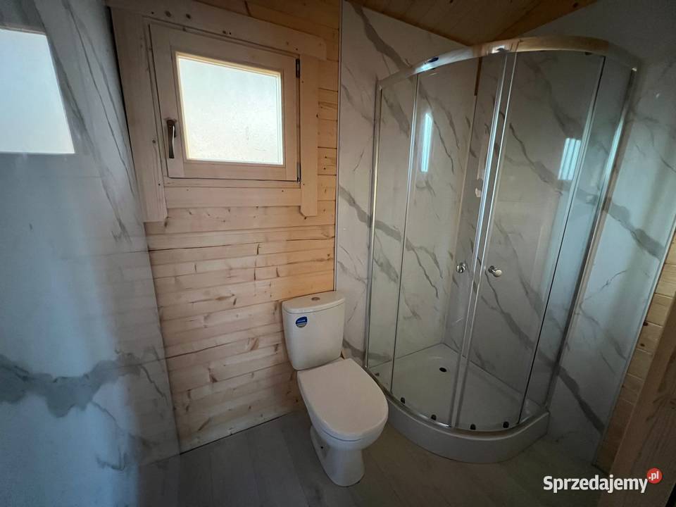 Domek drewniany z bala MAJORKA 35m2 bez