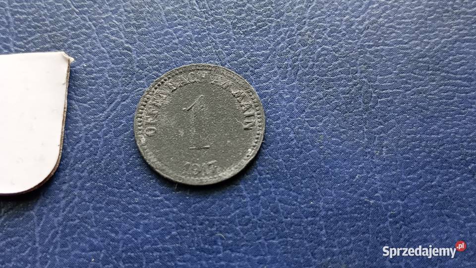 Stare monety 1 fenig 1917 Offenbach Niemcy podkarpackie Lesko