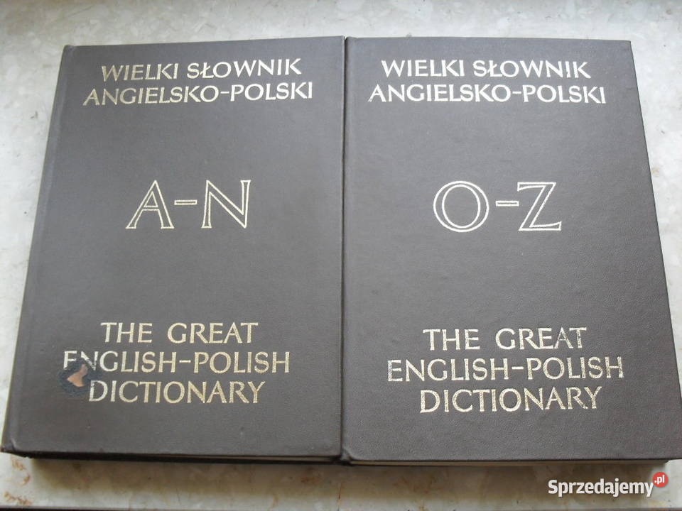 Wielki słownik angielsko-polski 1979 r. 2 t. - Stanisławski Warszawa