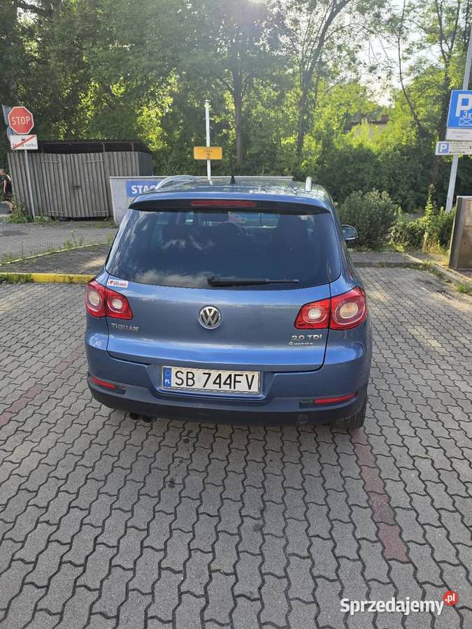 Volkswagen Tiquan 20TDI 4x4 welurowa tapicerka Bielsko-Biała
