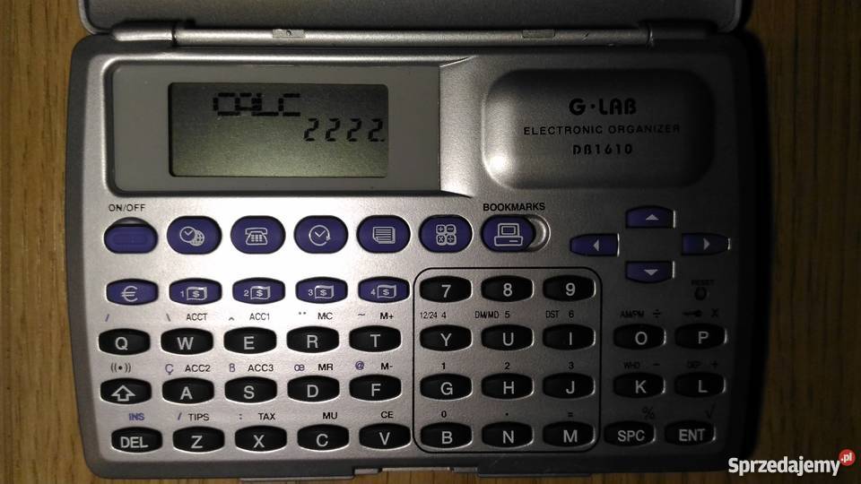 Elektroniczny organizer GLAB DB1610