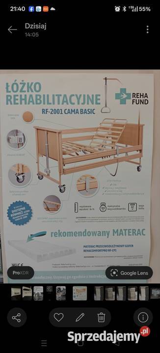 Nowe Łóżko Rehabilitacyjne z montażem i dostawa Zamość sprzedam