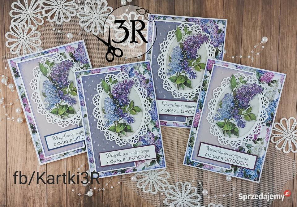 Kwiatowej kartki urodzinoweróżne wzory Zbójno