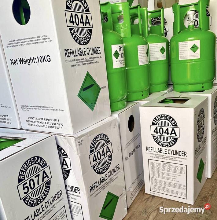 Czynnik chłodniczy R134a R404a R410a R507 R407