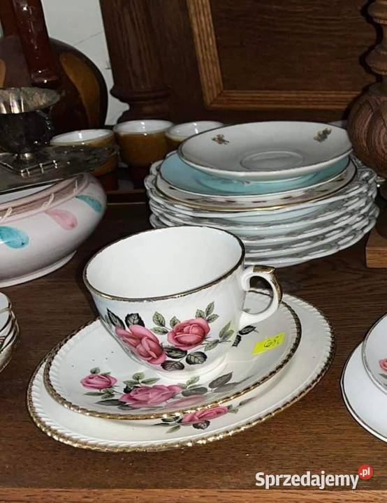 Śliczna filiżanka Z talerzykiem deserowym Pall pomorskie Gdańsk