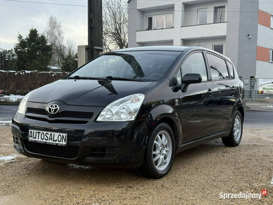 Toyota Corolla Verso isofix śląskie Częstochowa