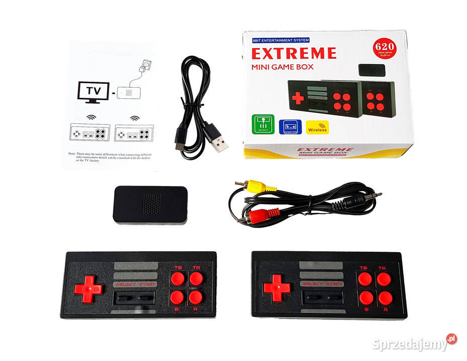 Mini Retro Konsola Extreme Game Box 620 Gier