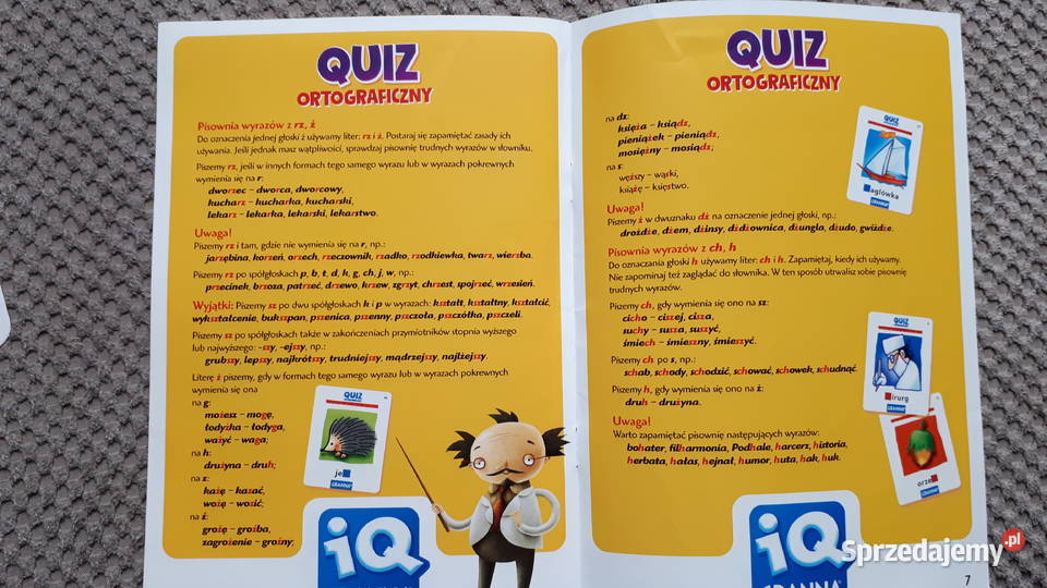 QUIZ ortograficzny Edukacyjne Kraków