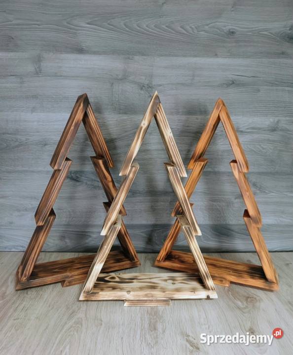 Drewniana choinka handmade Nowy Targ