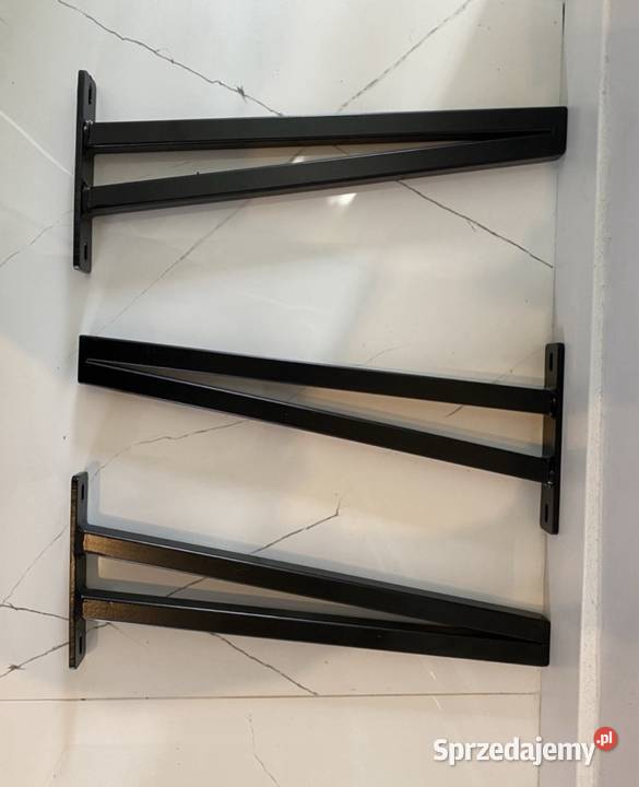 Czarne Nogi metalowe Noga loft 40Stolik kawowy