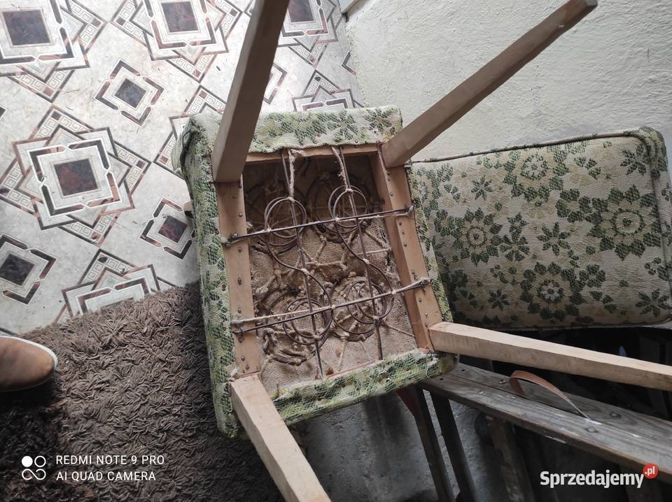 krzesła PRL 4 Lubin