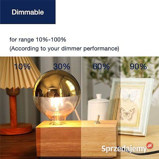 Żarówka dekoracyjna filament 8 W FLSNT