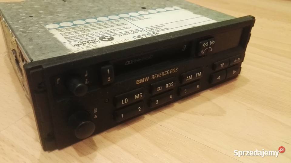 oryginalne radio bmw e36 z wersji coupe osobowe mazowieckie