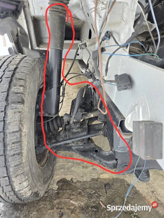 Sanki most wachacze piasty amortyzatory sprinter Grójec