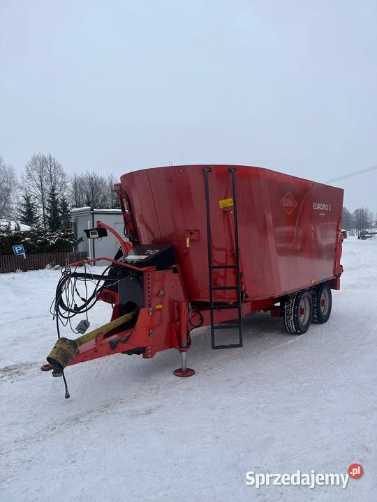 Wóz paszowy paszowóz Kuhn Euromix 1 niski 16m3 mazowieckie Myszyniec