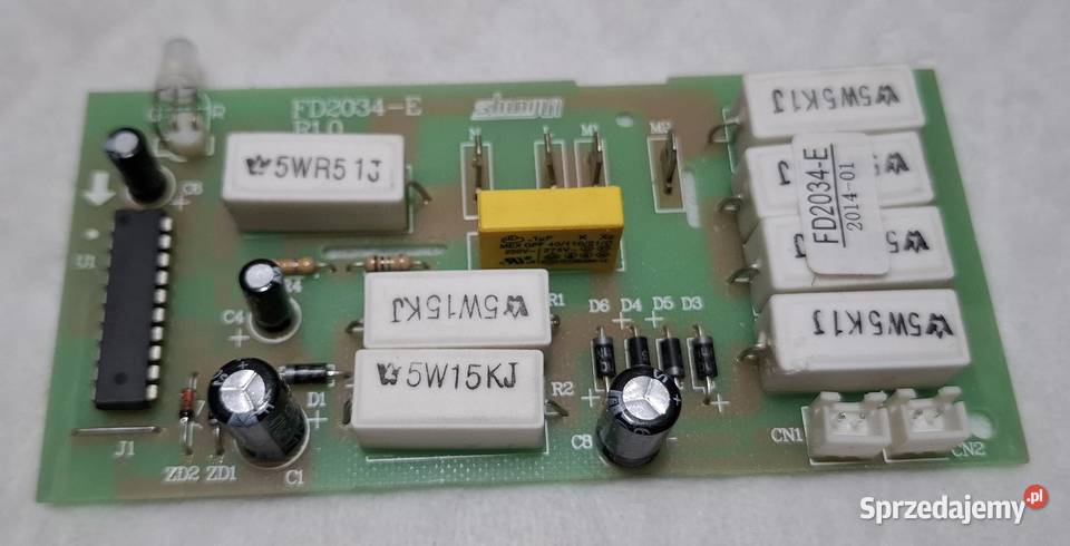 Główna elektronika elektroszczotki FDDBS06 wada Czeladź