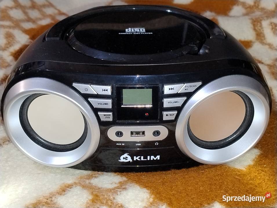 KLIM B3 przenośny odtwarzacz CD Bluetooth Witnica sprzedam