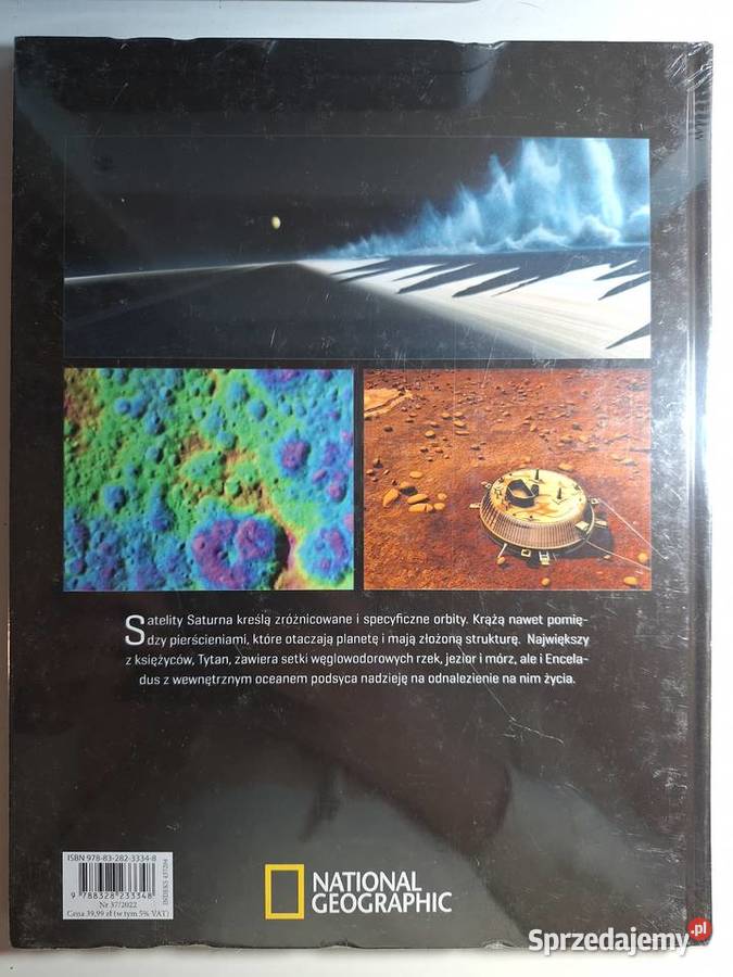 Atlas Kosmosu Satelity Saturna National fizyka, astronomia Warszawa