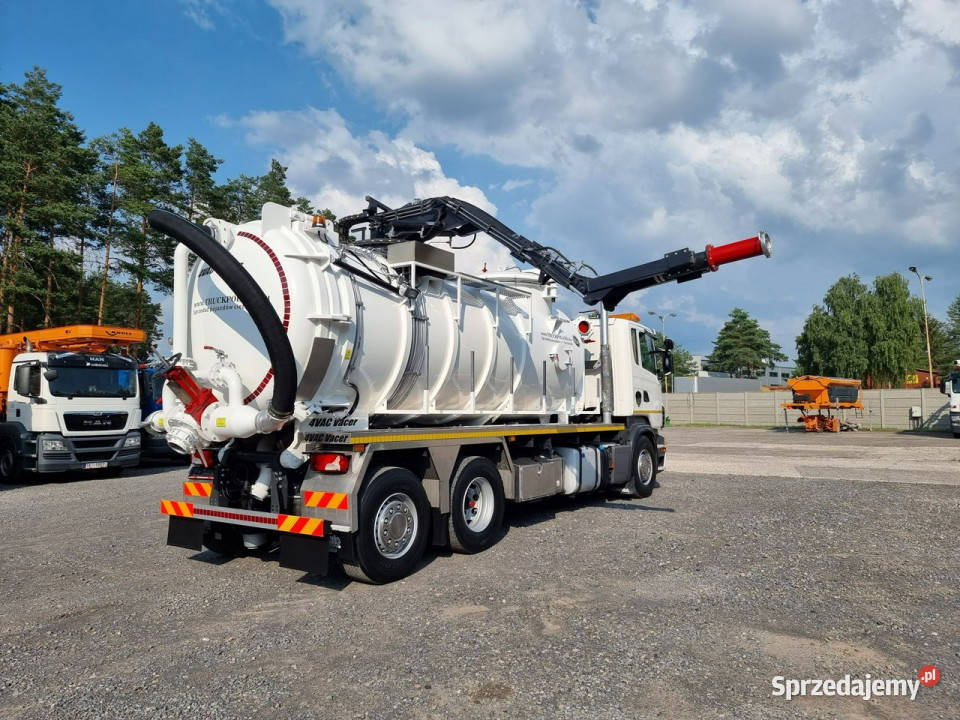 Scania Larsen 4 VAC Ładowarka próżniowa diesel świętokrzyskie Daleszyce sprzedam