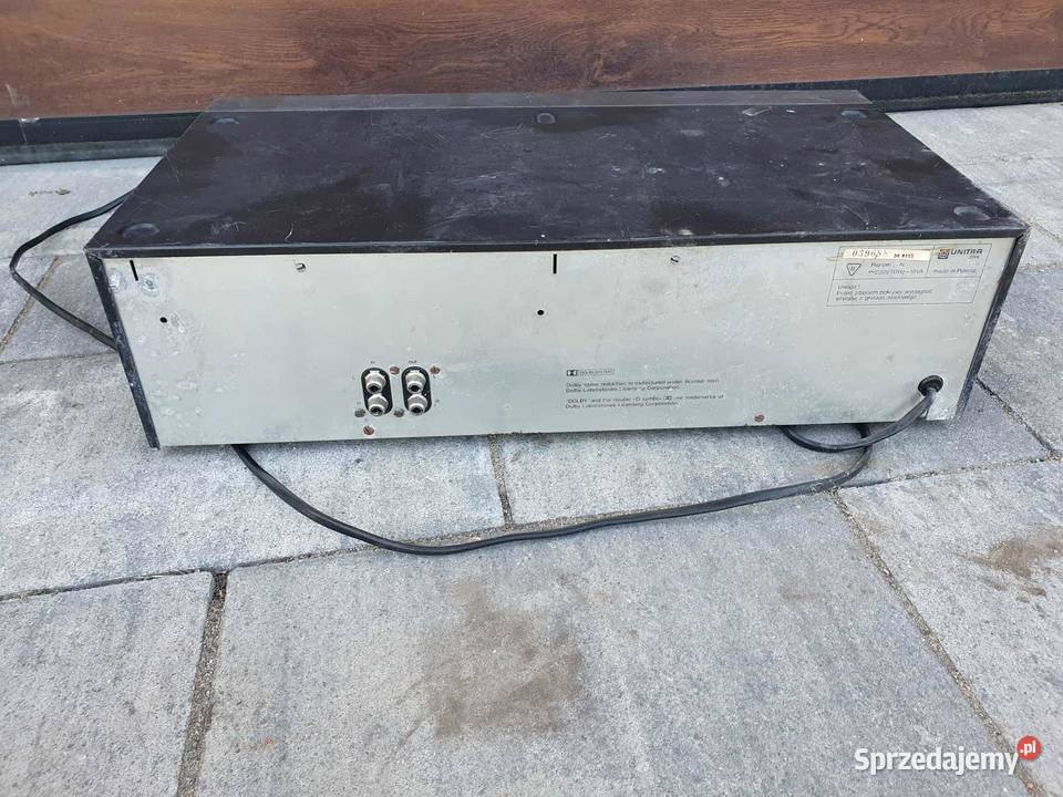 Magnetofon kasetowy unitra zrk M 9115 Warszawa