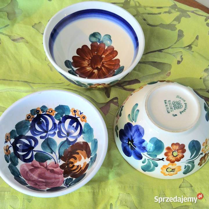 miseczki Włocławek miski Włocławek fajans Miski Warszowice sprzedam