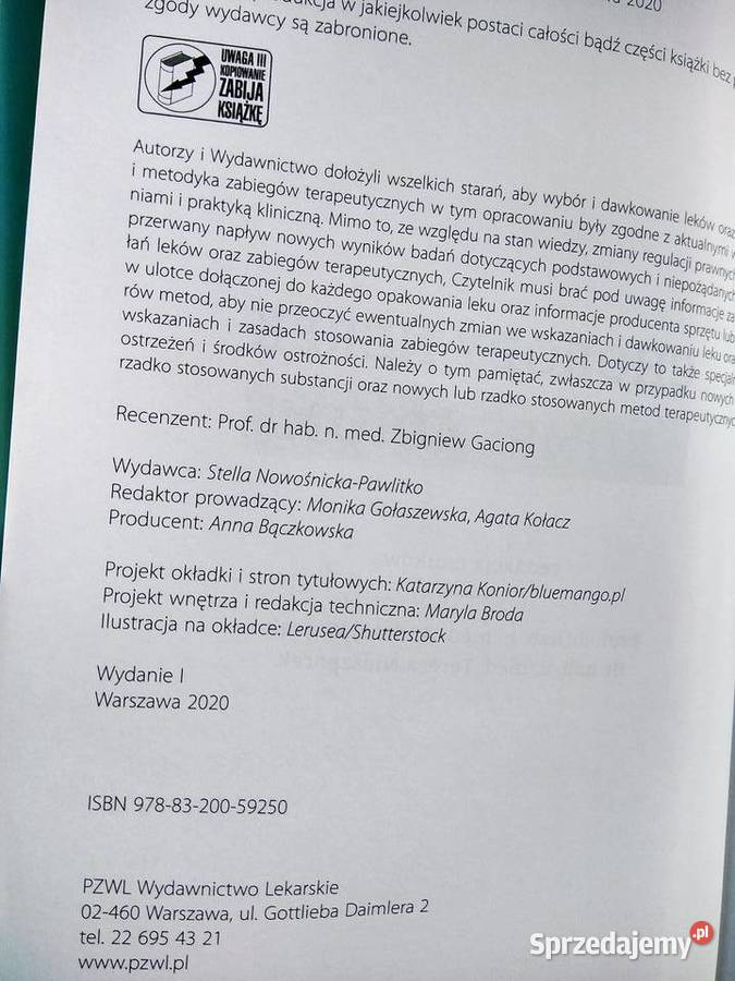 choroby nerek Więcek książki Trójmiasto sprzedam