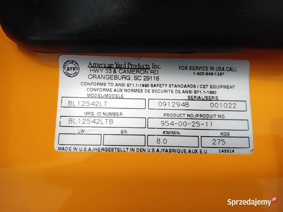 kosiarka traktorek Bogoria sprzedam