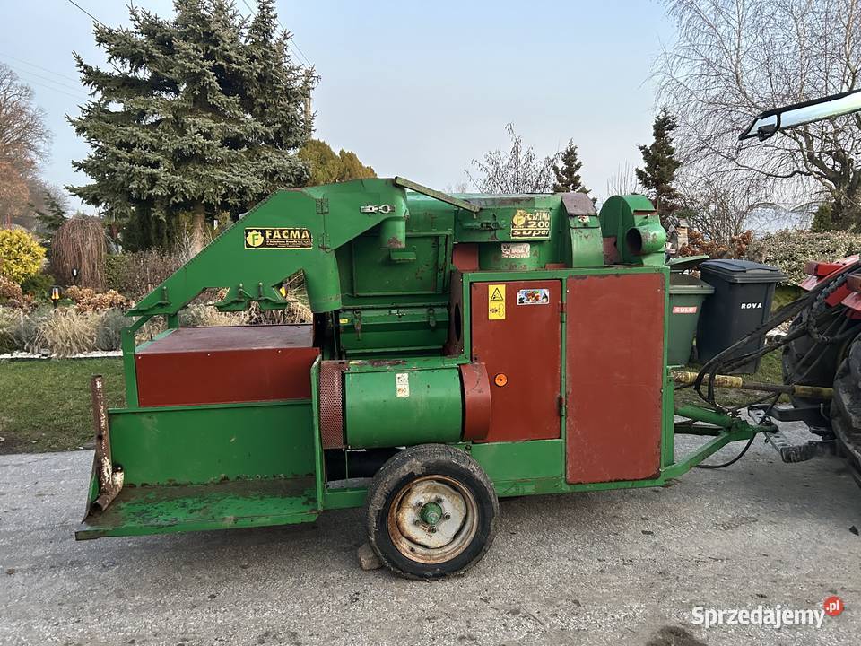 Kombajn do orzechów facma 200 super Dwikozy