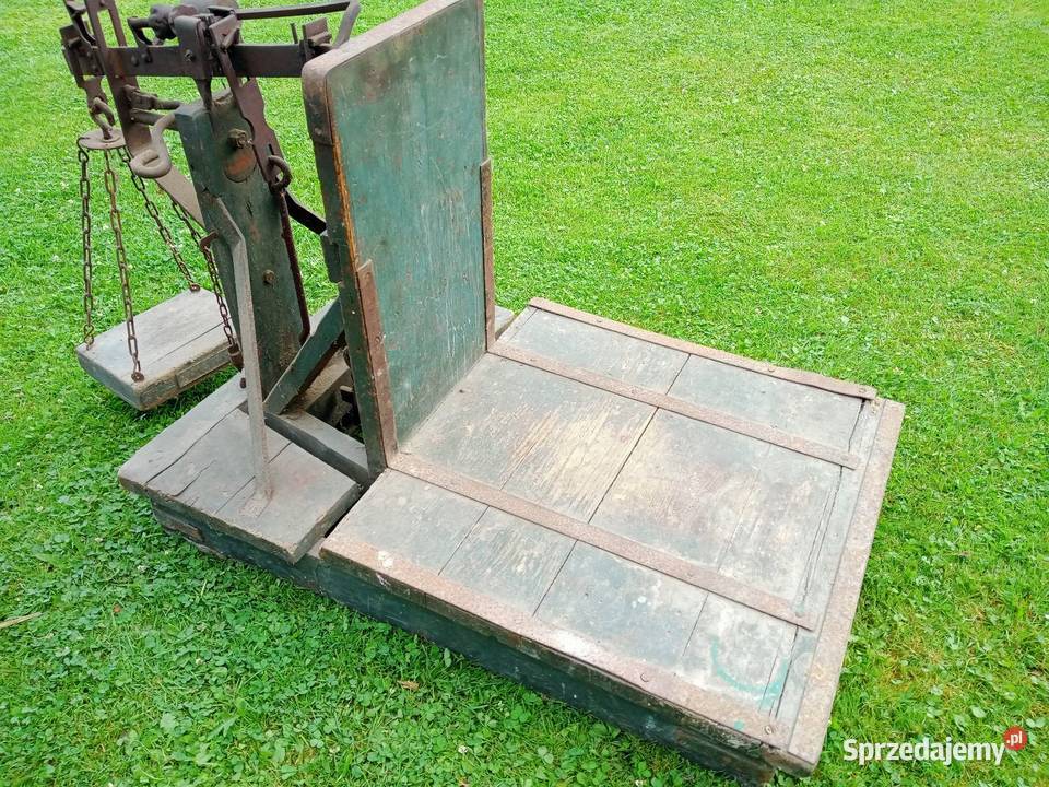 Waga dziesiętna magazynowa gospodarcza sprawna Kraków