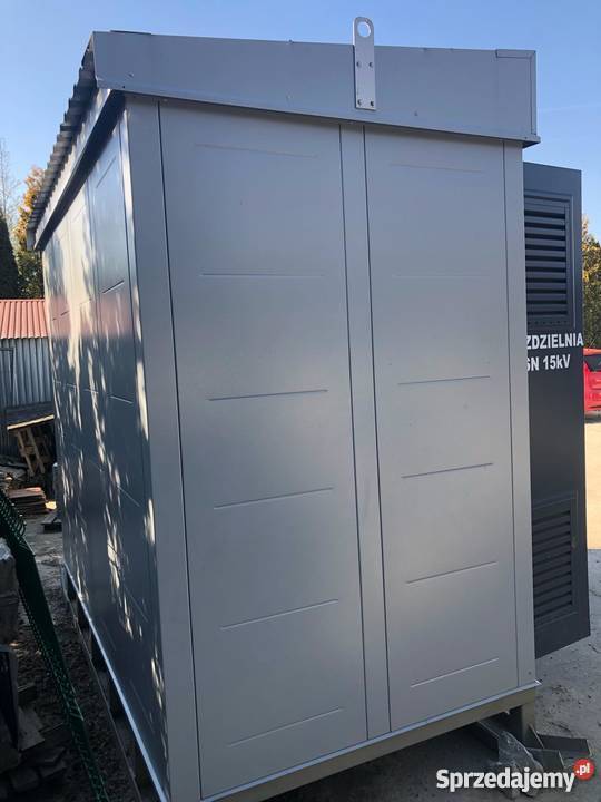 Stacja TRAFO transformatorowa mobilna SN 15kV Nn Pozostałe sprzedam
