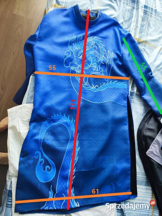 oryginalny wietnamski męski strój Ao Dai z Warszawa