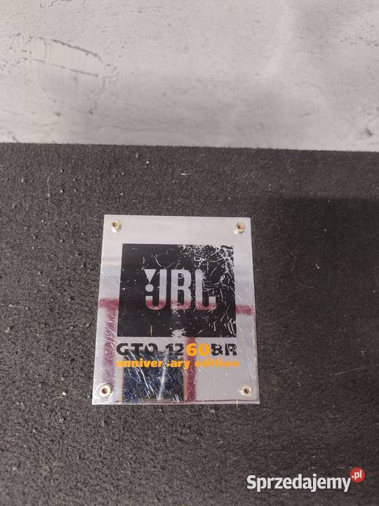 Skrzynia basowa subwoofer JBL GTO 1260 BR