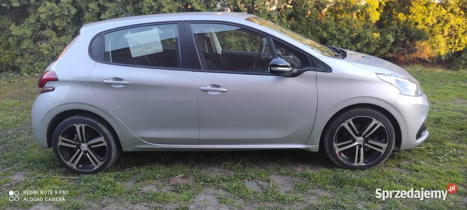 Peugeot 208 lift tablet klimatyzacja 2012 Słupca