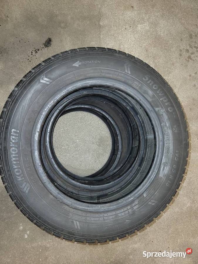 opony zimowe Kormoran Snowpro 195 65 15 kpl 4 Motoryzacja Kliczków sprzedam
