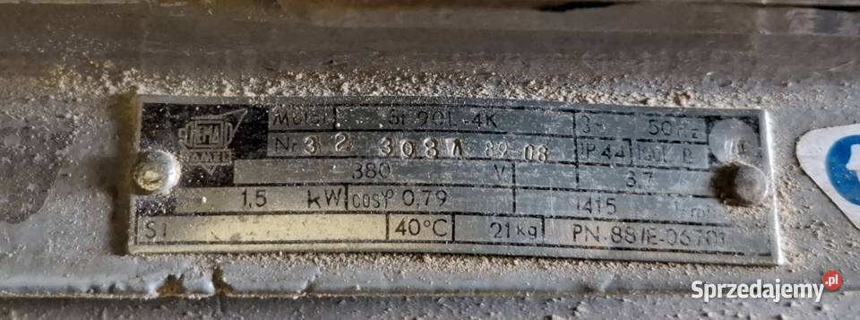 Trajzega Piła stołowa 400v mocna 15kW mazowieckie Milejowice sprzedam