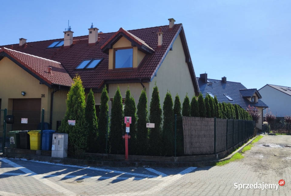 Dom szeregowy bliźniak Smolec GARAŻ teren bez