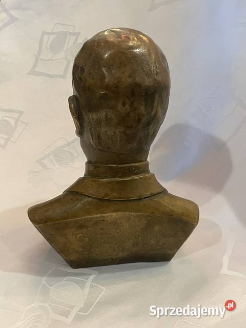 Statuetka Benito Mussolini z brązu rzeźba Kraków