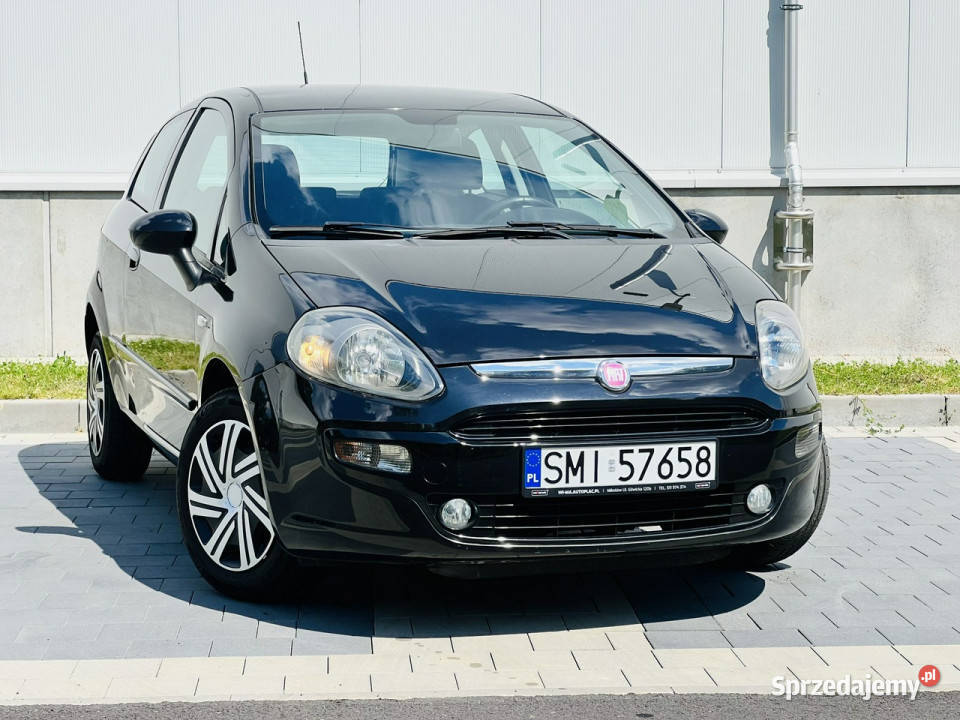 Fiat Punto Evo Fiat Punto Evo 14 Benz 113 czarny śląskie Mikołów sprzedam