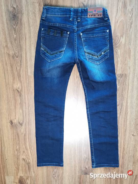 Spodnie męskie granatowy size 25 XS Rozmiar XS Inczew