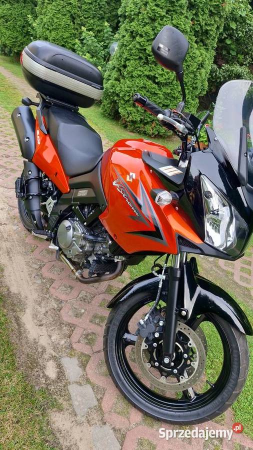 Motocykl Suzuki Vstrom 650 z 2009 ze znikomym Kielce sprzedam