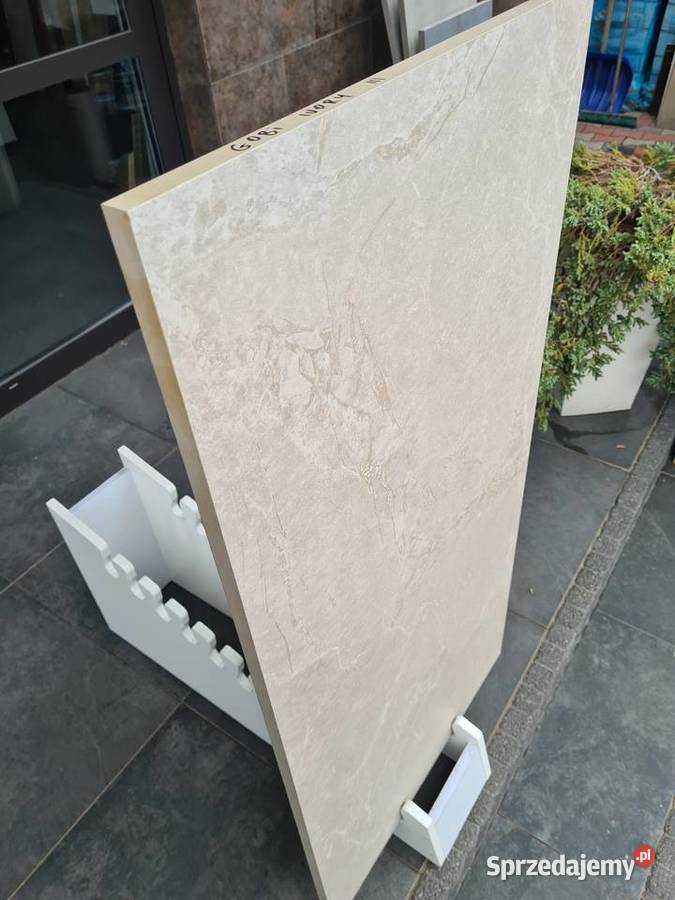 PŁYTKA gres GOBI IVORY KORATER 598X1198X20 Płytki podłogowe Opoczno